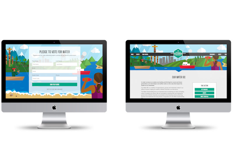 Freshwater Alliance Landing Pages